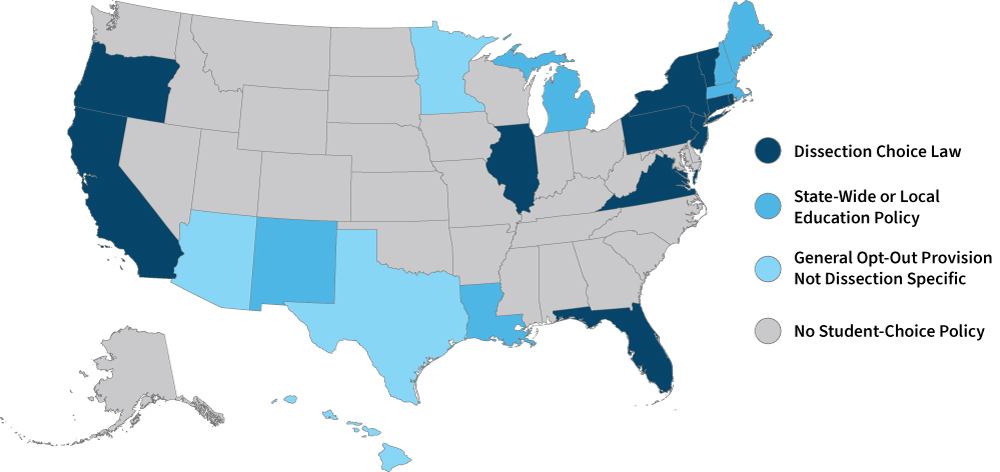 Student Choice Map